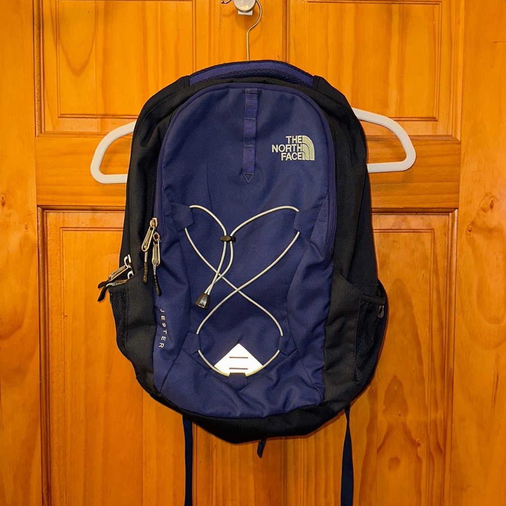 North Face Jester Backpack in Navy Blue